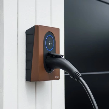 Zaptec Go - Wood Brown