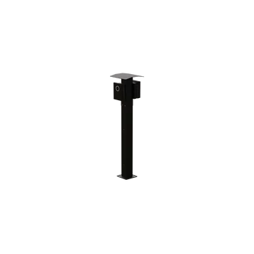 ONEPOLE 2 Single/Twin oszlop, 1 vagy 2 Zaptec Go-hoz ONEPOLE 2 Single/Twin oszlop, 1 vagy 2 Zaptec Go-hoz